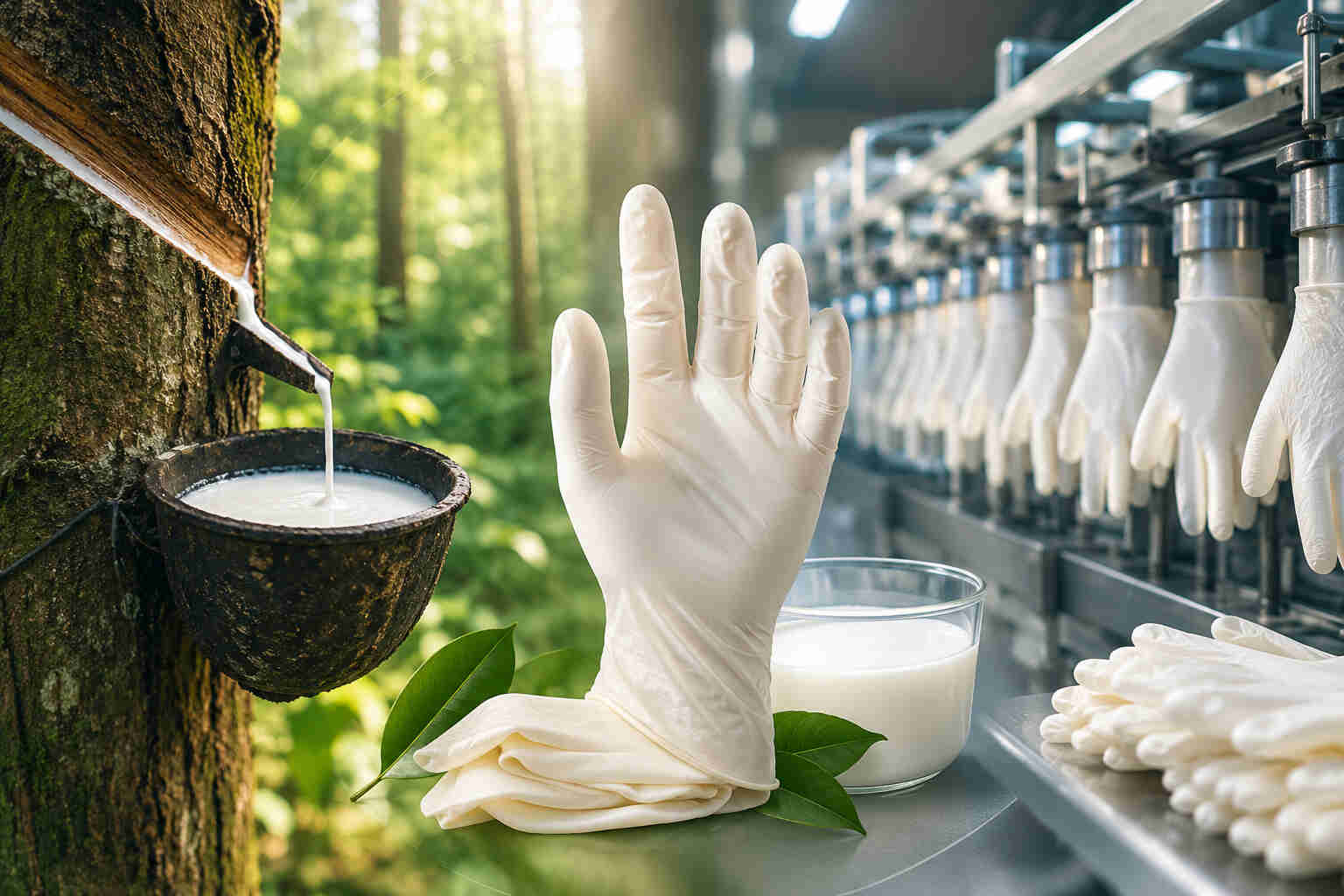 دستکش لاتکس چیست؟ کاربرد، انواع و حساسیت به آن
