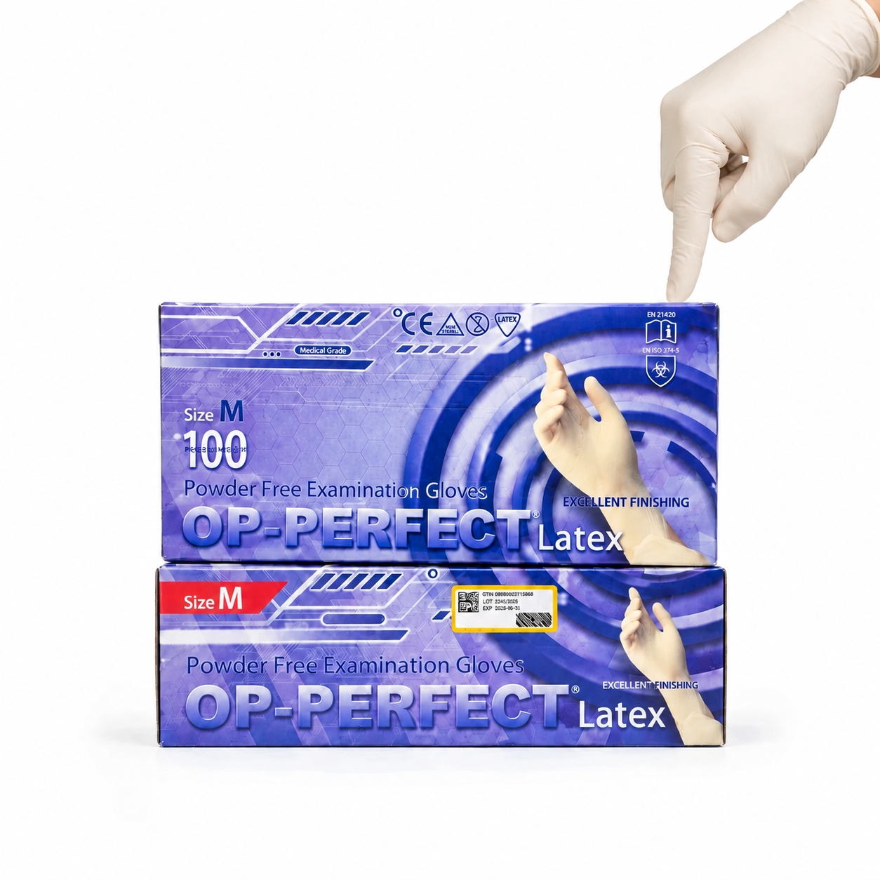 دستکش لاتکس مدیوم OP-PERFECT-hover image