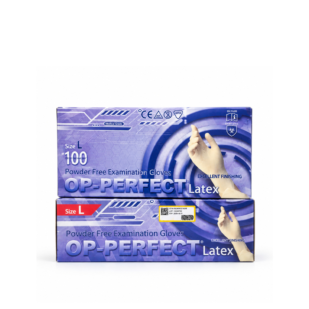 دستکش لاتکس لارج OP-PERFECT